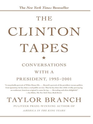 cover image of The Clinton Tapes